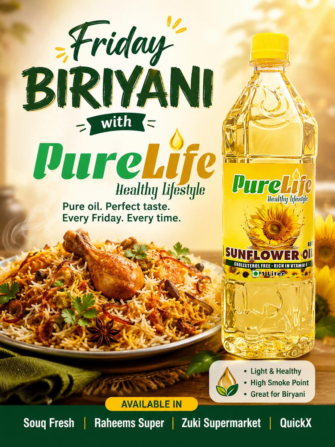 Sunflower oil-PureLife