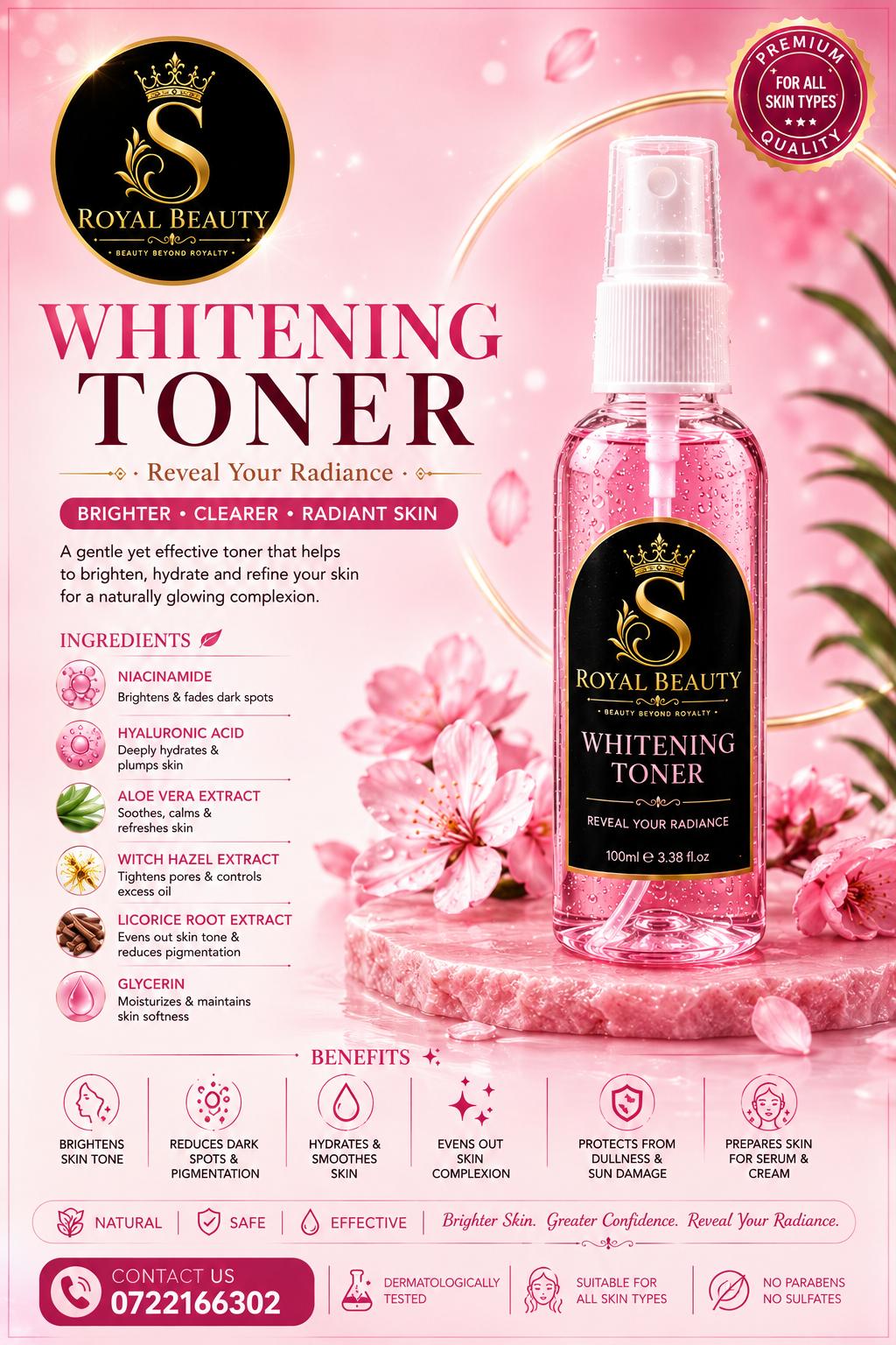 S Royal beauty products.