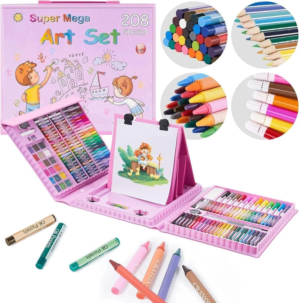 `Super Mega Art Set 208 Pcs` 