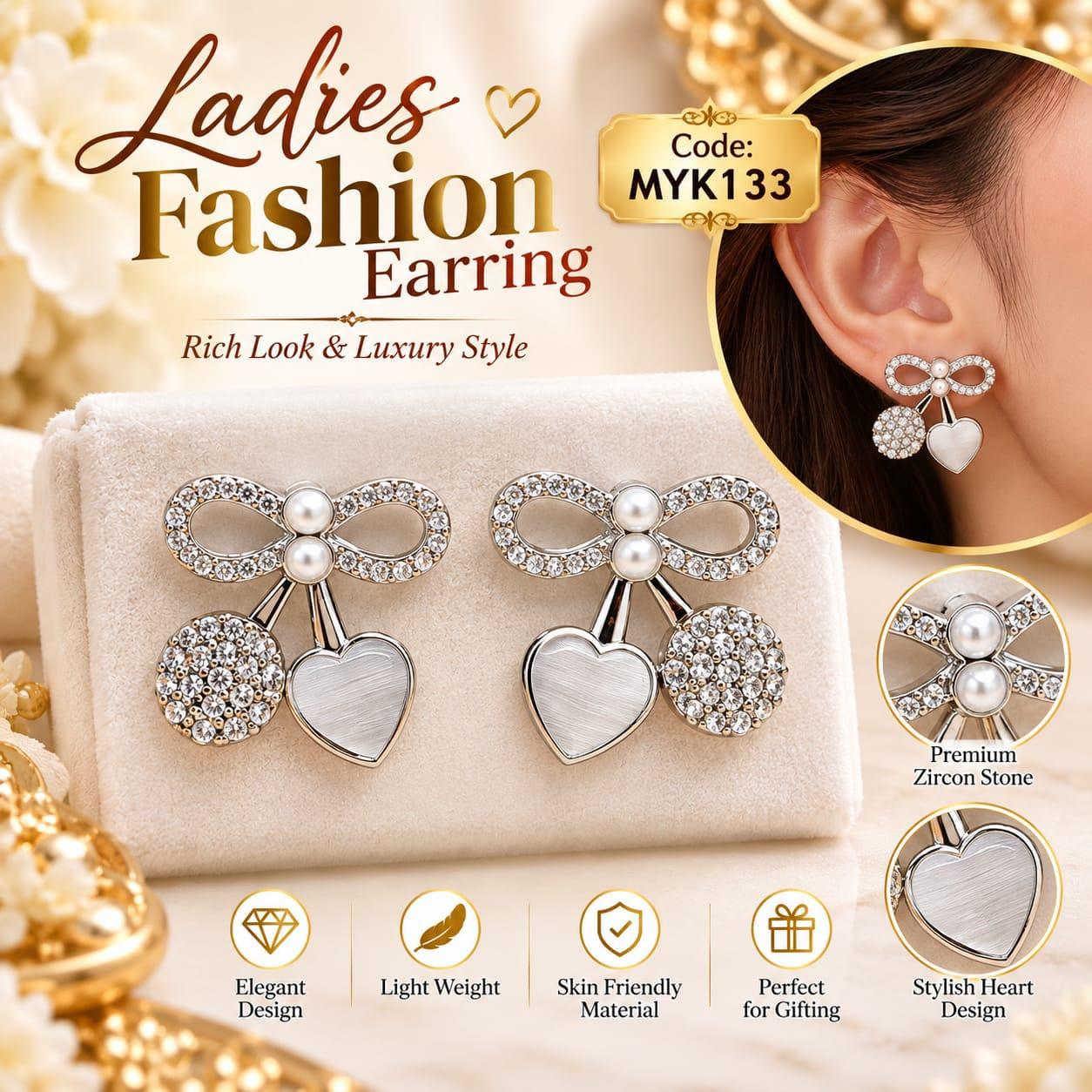 Ladies fashion earrings 